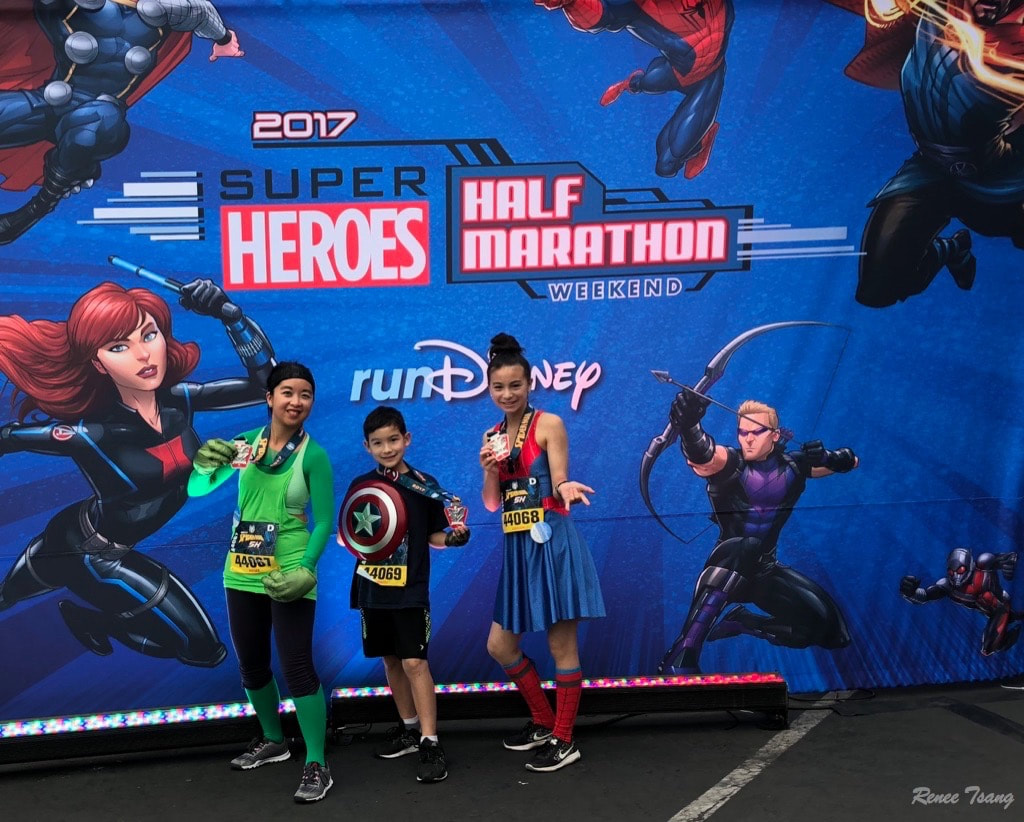Spiderman 5K at Avengers Superhero Marathon RunDisney