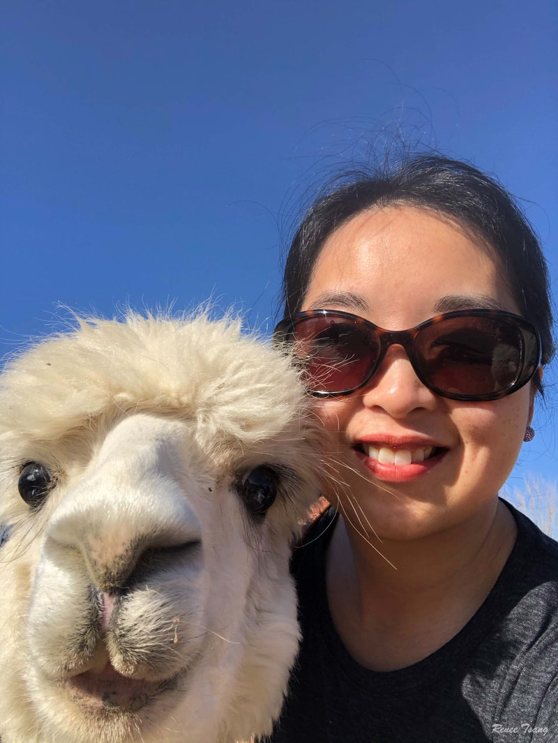 Renee Tsang Travel Arizona Goat Yoga